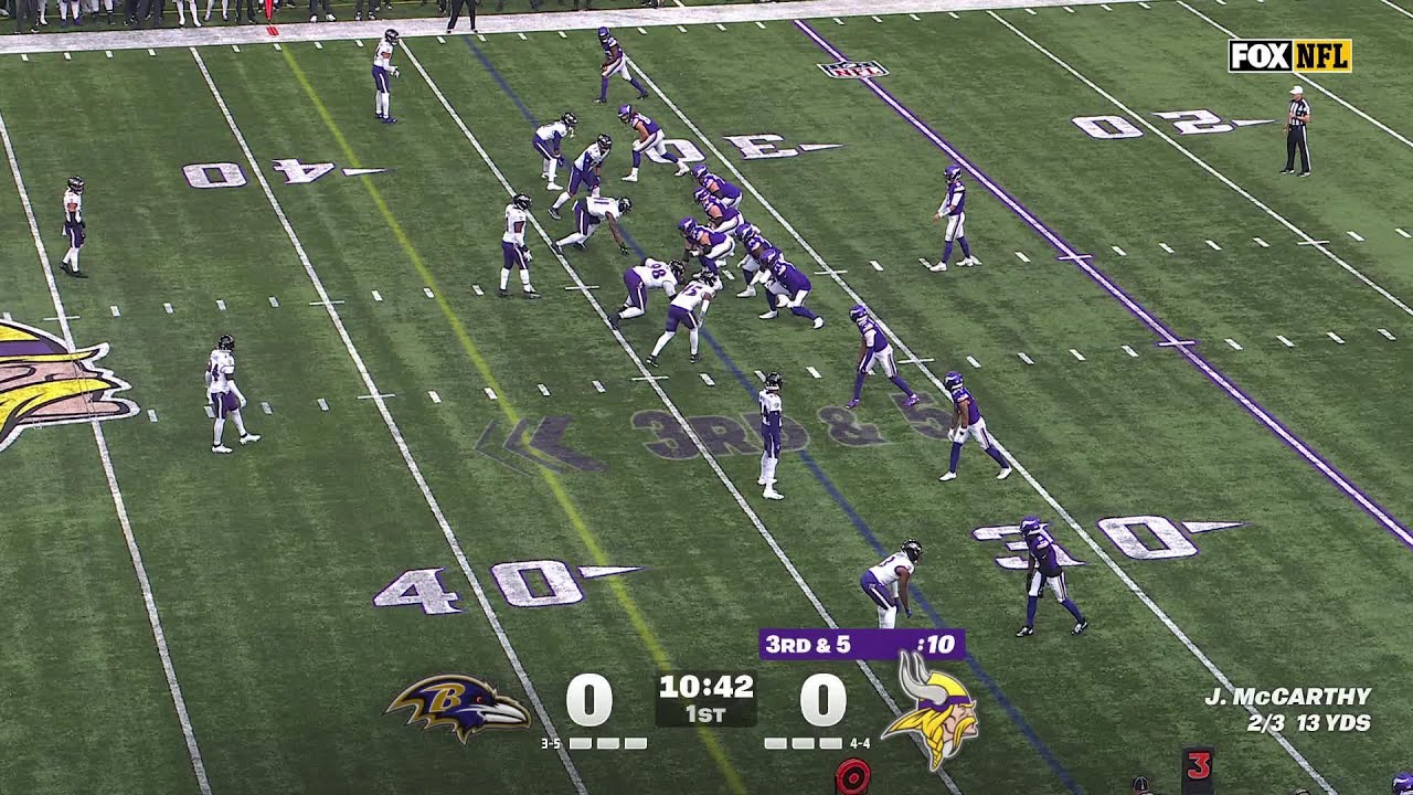 Every Jailen Nailor Catch from 124-yard Game | Vikings vs. Ravens | Week 10