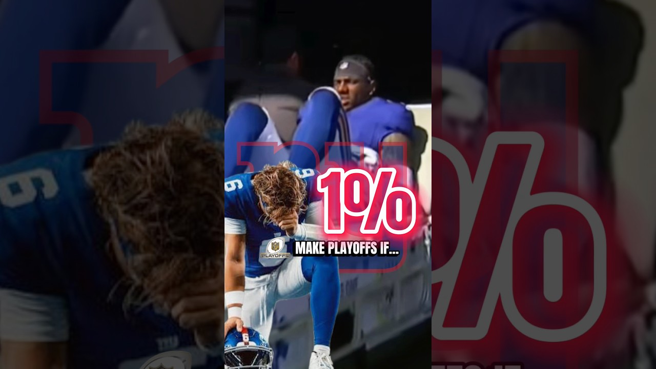 2025 NFL playoffs Could HAVE THE 2-8 GIANTS?!