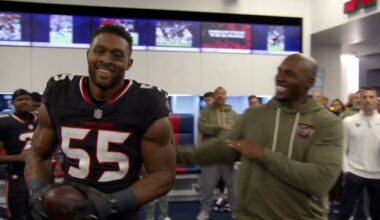 Postgame Locker Room Speech | Texans Defeat Jaguars | DeMeco Ryans, Mills & Hunter Fire Up H-Town