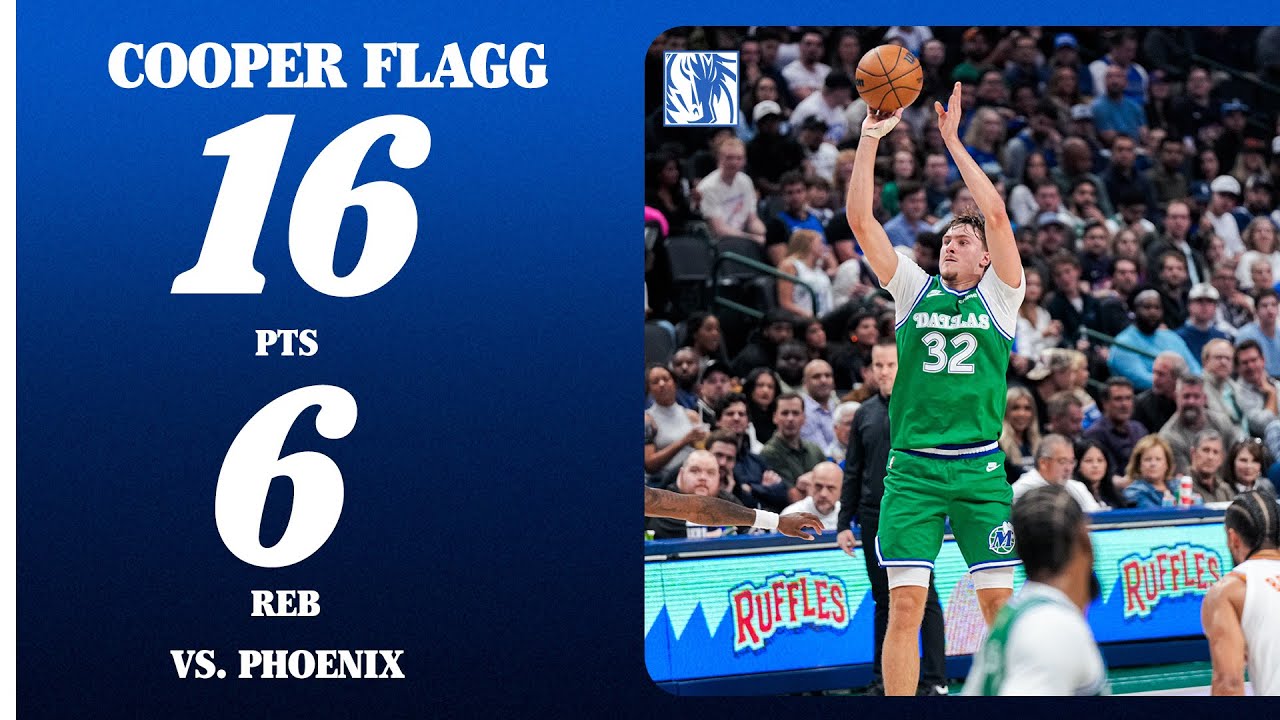 Cooper Flagg (16 PTS 6 REB) vs. Phoenix Suns | November 12, 2025