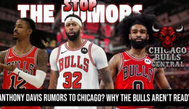 Anthony Davis Rumors to Chicago? Why the Bulls Aren’t Ready… Yet 👀🐂 | Bulls Defense Falling Apart