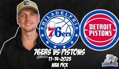 Philadelphia 76ers vs Detroit Pistons 11/14/25 NBA Free Picks & Prediction | NBA Betting Tips