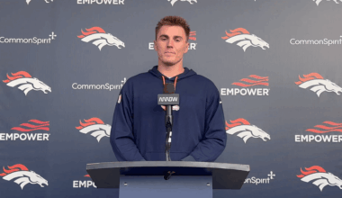 [Highlight] Broncos QB Bo Nix has deleted all his social media to avoid the criticism from angry fans: “I delete all my social media. I don’t even have it. Unless somebody says it to my face, I don’t even hear it.”