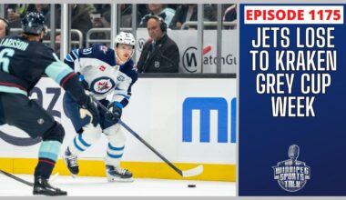 Winnipeg Jets lose to Seattle Kraken, Grey Cup Countdown