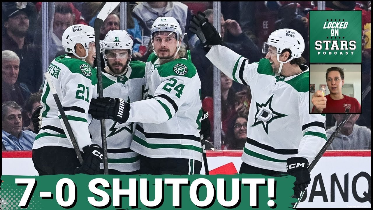 Dallas Stars & Jason Robertson ERUPT in 7-0 SHUTOUT to DESTROY Canadians: Road Hockey Forumula!