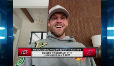 Nikolaj Ehlers talks his start with the Hurricanes, life in Carolina, and more.