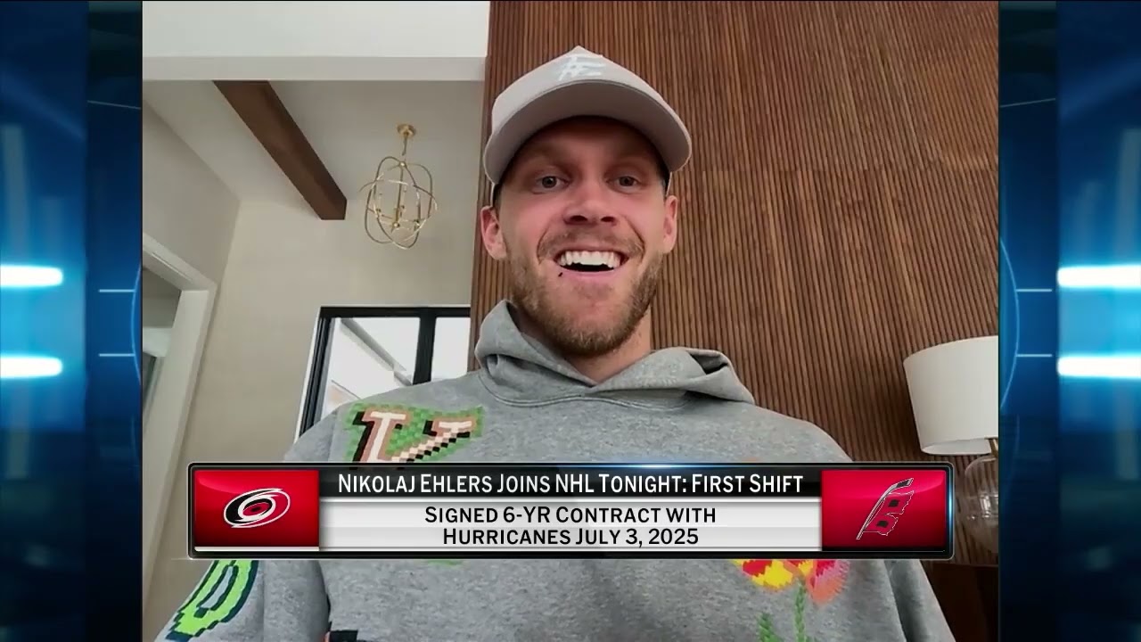Nikolaj Ehlers talks his start with the Hurricanes, life in Carolina, and more.