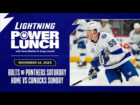 Lightning Power Lunch - November 14, 2025