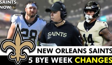 New Orleans Saints Making MAJOR Bye Week Changes Ft. Danny Stusman, Devin Neal & MORE!