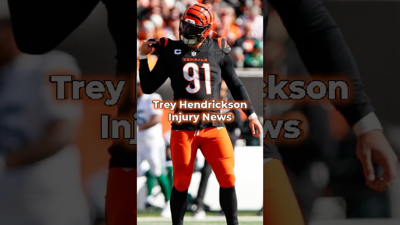 Cincinnati Bengals Injury News: Trey Hendrickson & Shemar Stewart OUT vs. Steelers #shorts