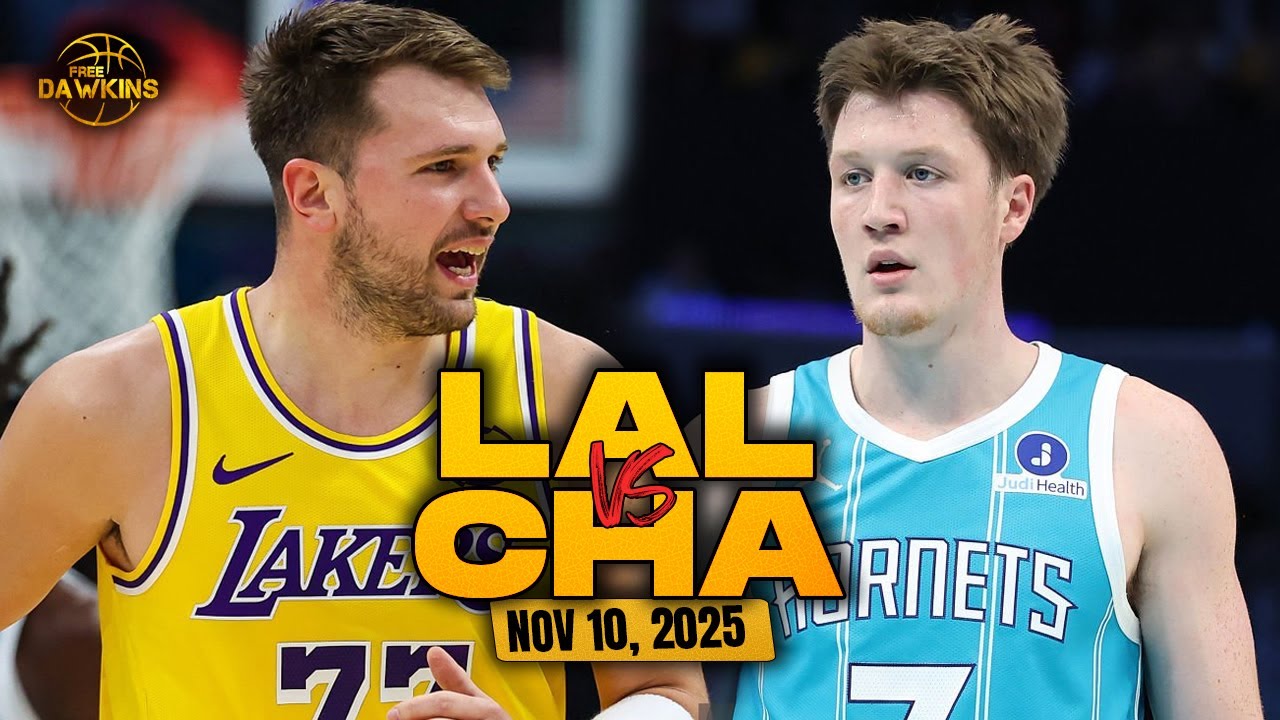 Los Angeles Lakers vs Charlotte Hornets Full Game Highlights | Nov 10, 2025 | FreeDawkins
