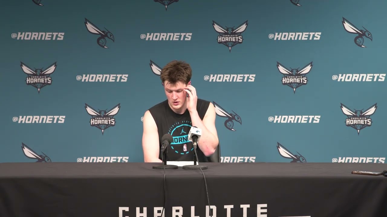 Hornets vs Lakers: Kon Knueppel Postgame Media Availability | 11/10/2025