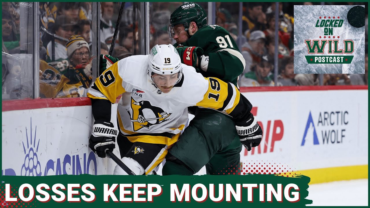 POST CAST: Wild Lose 5th Straight Game 4-1 to Pittsburgh