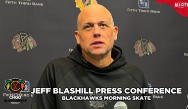 Jeff Blashill on Blackhawks Injuries, 2nd-Period Struggles & OT Strategy