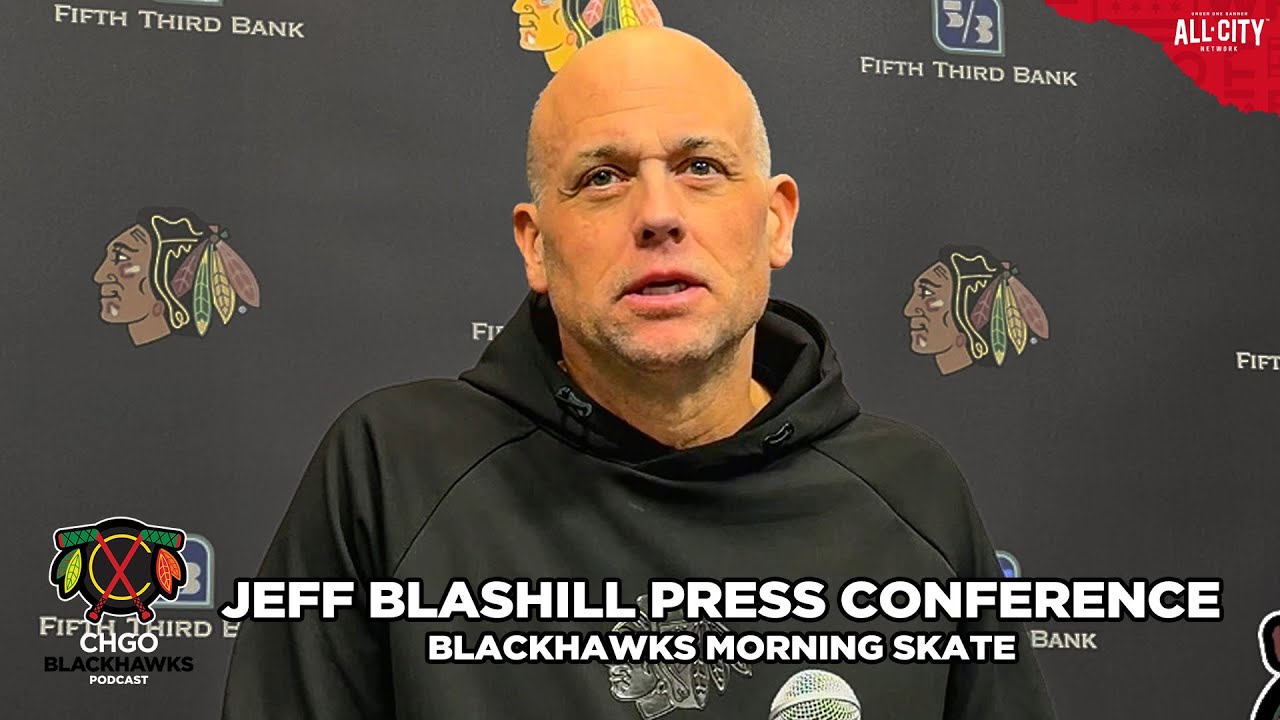Jeff Blashill on Blackhawks Injuries, 2nd-Period Struggles & OT Strategy