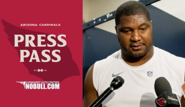 Calais Campbell & Paris Johnson Jr. Postgame Media | Week 10 vs Seahawks | AZ Cardinals