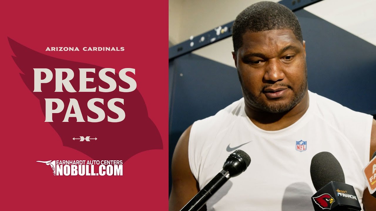 Calais Campbell & Paris Johnson Jr. Postgame Media | Week 10 vs Seahawks | AZ Cardinals