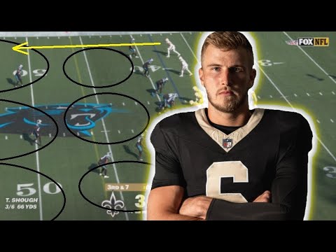 Film Study: Tyler Shough played WELL for the New Orleans Saints Vs the Carolina Panthers