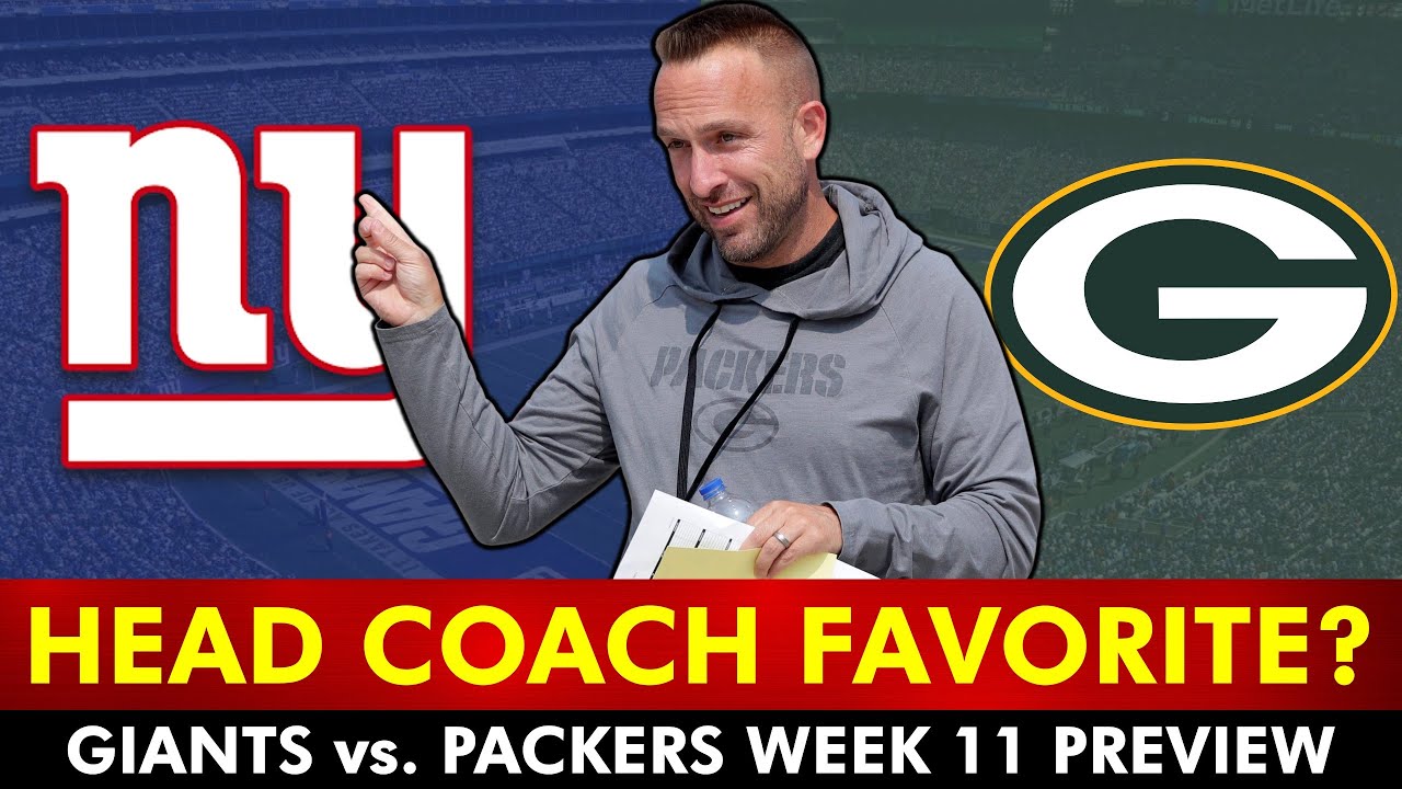 NEW FAVORITE EMERGING? NY Giants Rumors + FULL Week 11 NFL Preview - Giants vs. Packers: Jeff Hafley