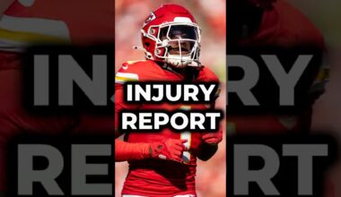 Xavier Worthy Injury Update & Chiefs Week 11 Injury Report vs. Denver Broncos #nfl #chiefs #shorts