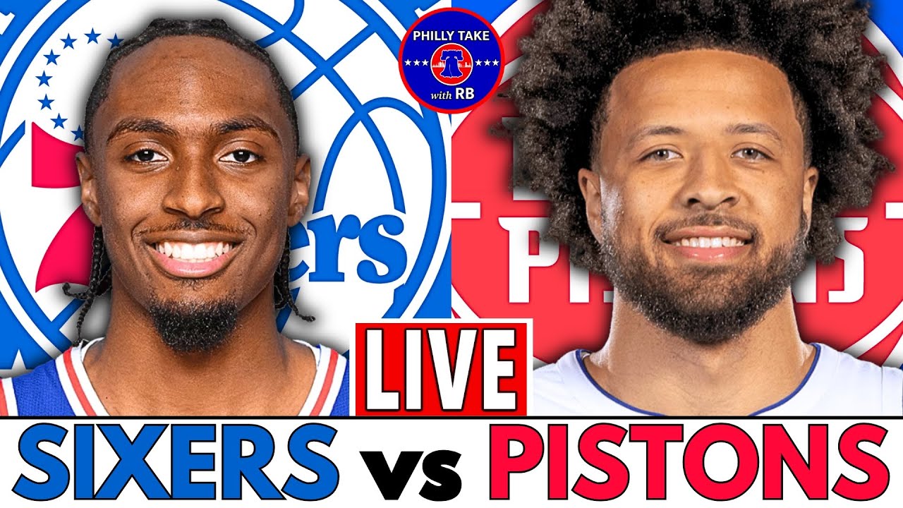 Philadelphia 76ers vs Detroit Pistons Live Stream Play-By-Play & Scoreboard