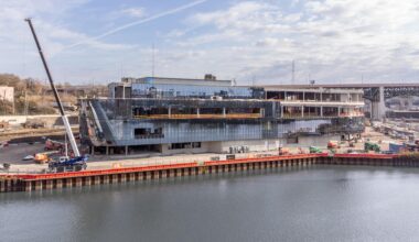 Construction update! The work continues on the brand new Cavs’ Global Peak Performance Center