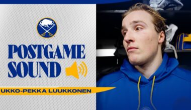 "We Pushed Back" | Ukko-Pekka Luukkonen After Loss To Colorado Avalanche | Buffalo Sabres