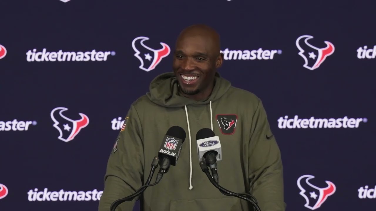 DeMeco Ryans Texans Week 10 Postgame Press Conference | Full Jaguars Win Q&A (11/09)