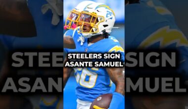 BREAKING: Steelers Sign Asante Samuel Jr.! #steelers #nfl #shorts