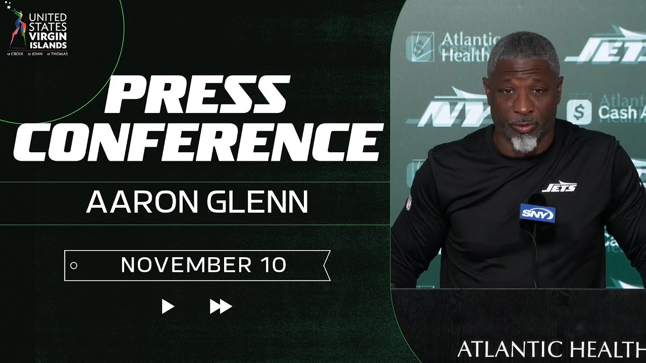 Aaron Glenn Press Conference (11/10) | New York Jets