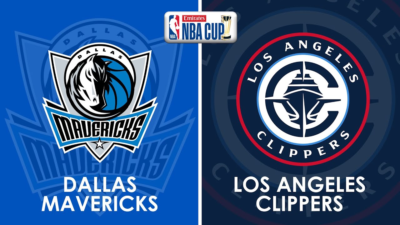Dallas Mavericks vs LA Clippers NBA Cup Live Scoreboard
