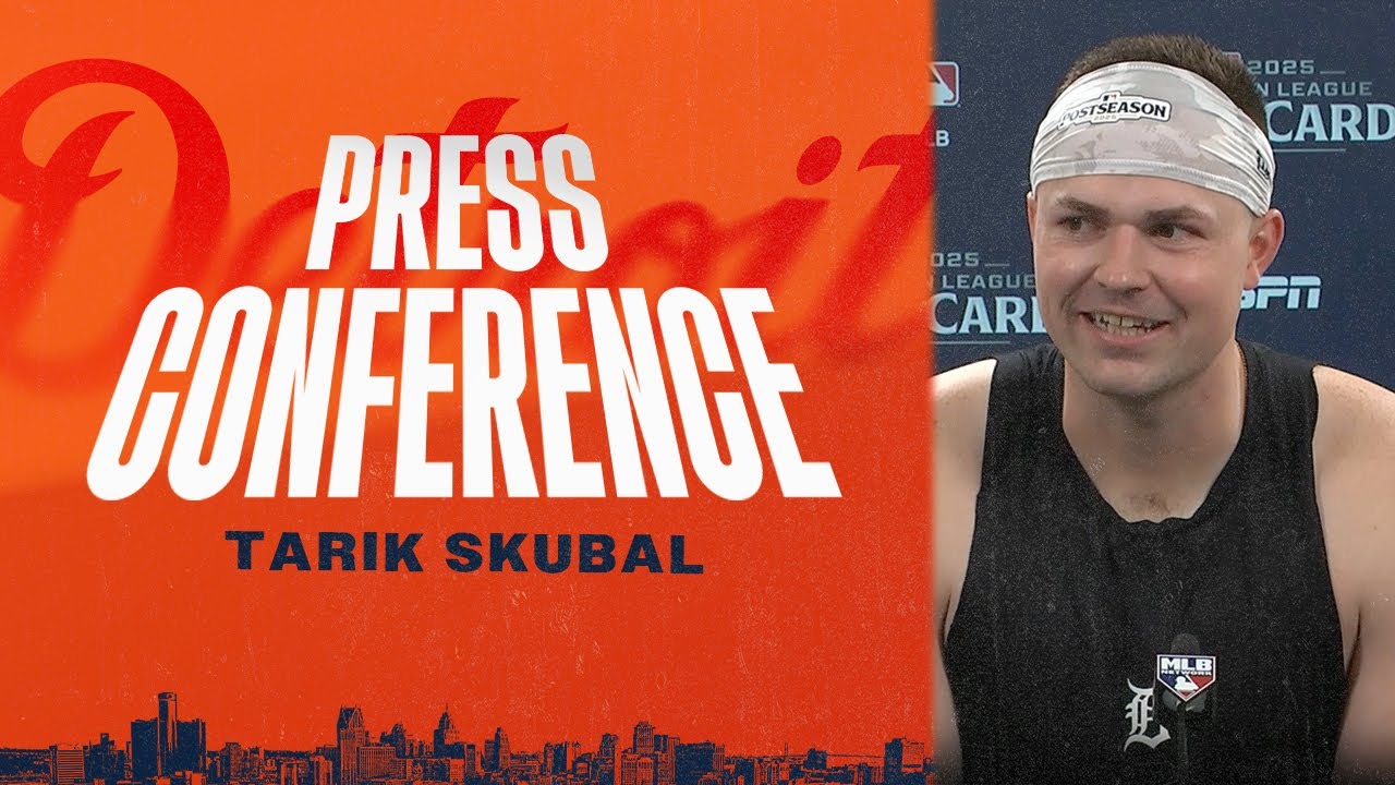 Postseason Press Conference: Tarik Skubal on Wild Card Series Start vs. Guardians | 9/30/25
