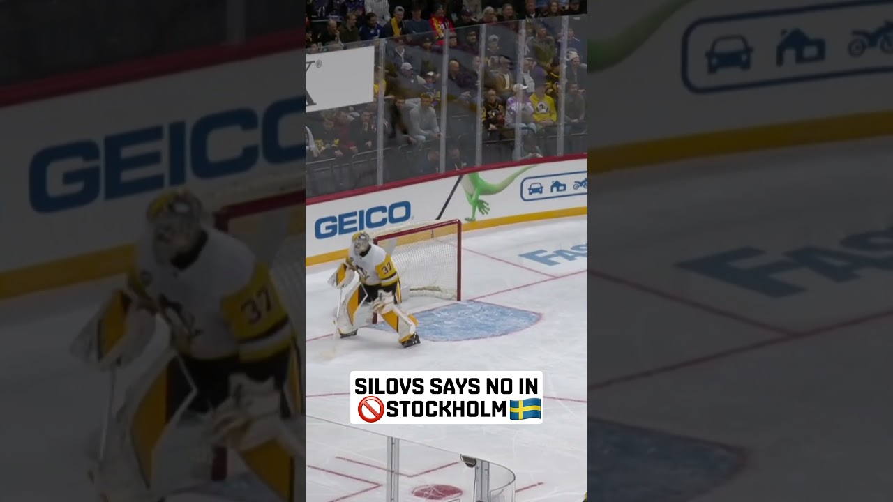 Arturs Silovs Stops Breakaways at NHL Global Series