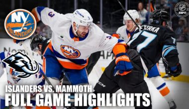 New York Islanders vs. Utah Mammoth | Full Game Highlights | ESPN NHL