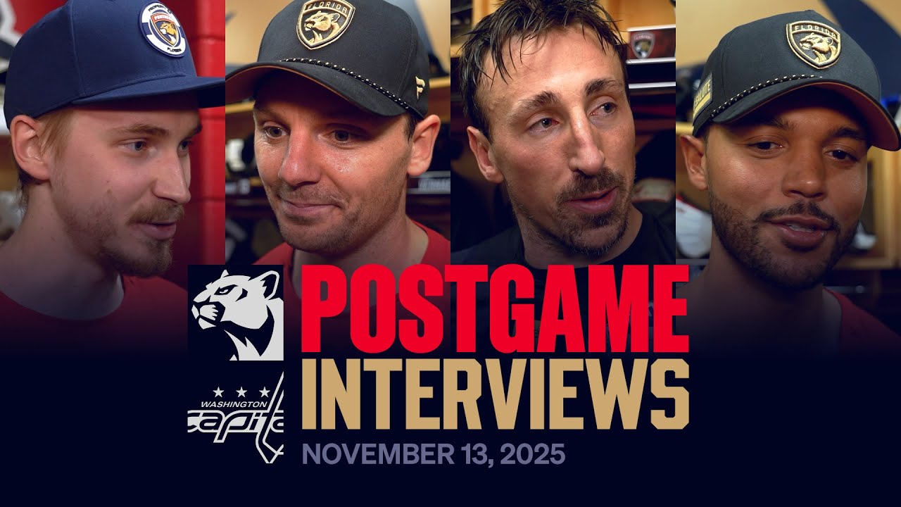 "Doesn't look like he's slowing down anytime soon." | Postgame Reaction vs Capitals | 11.13.25