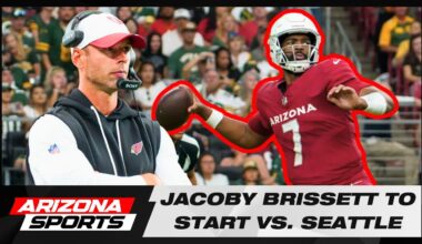 Arizona Cardinals name Jacboy Brissett starting QB over injured Kyler Murray vs. Seattle Seahawks
