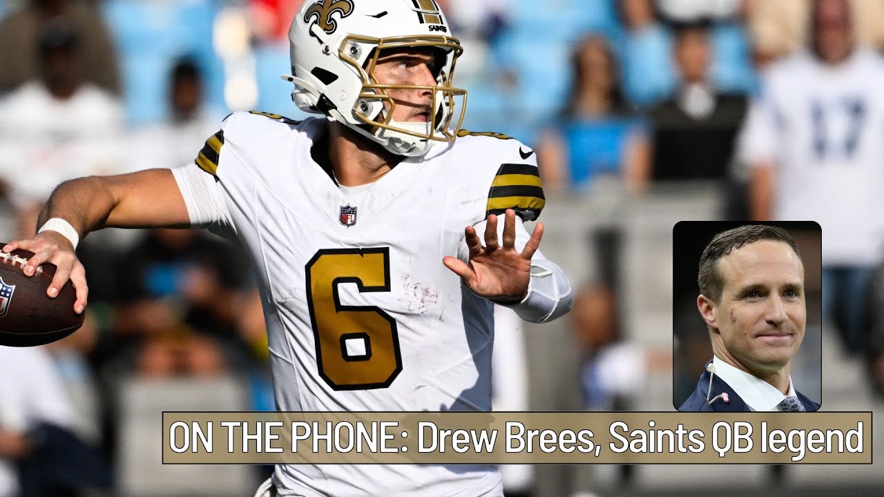 Brees: Tyler Shough's command and poise stood out in Saints rookie's breakout performance
