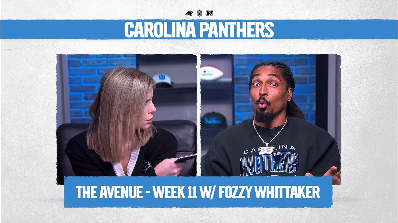 Tre Boston talks through Panthers passing game | The Avenue | Carolina Panthers