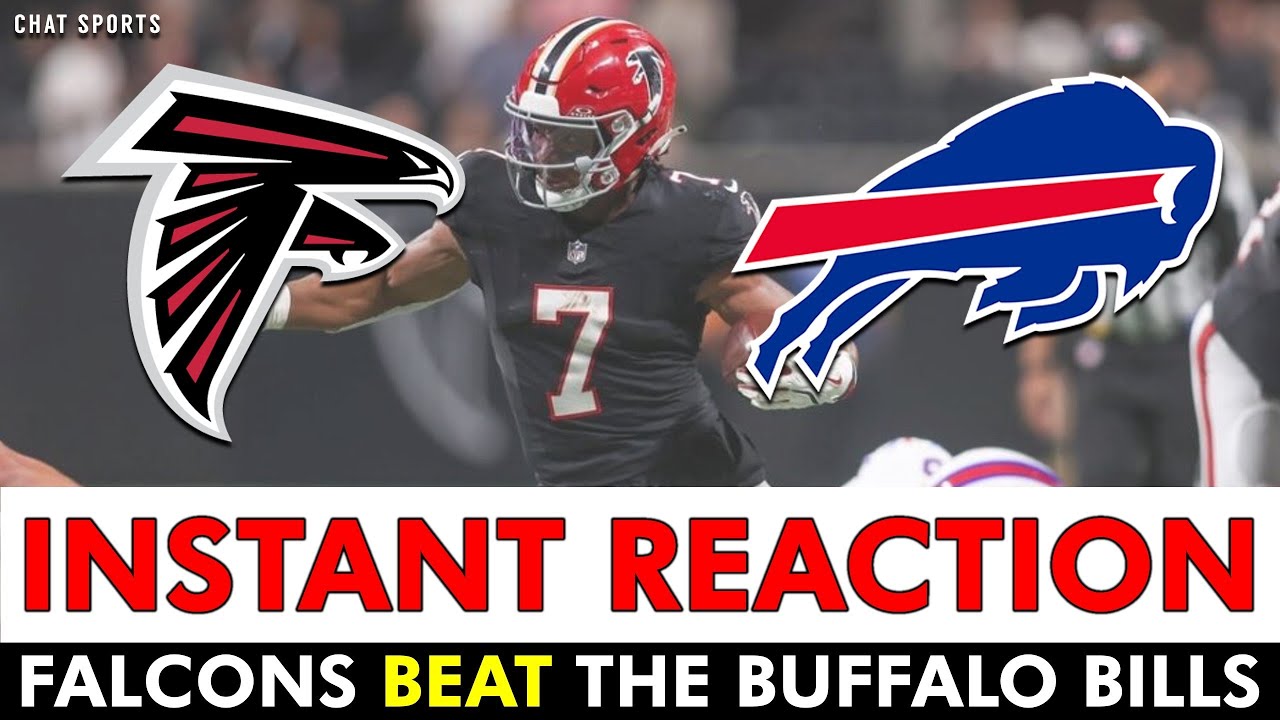 🚨BIJAN ROBINSON FOR MVP! Falcons vs. Bills Instant Reaction NFL Week 6