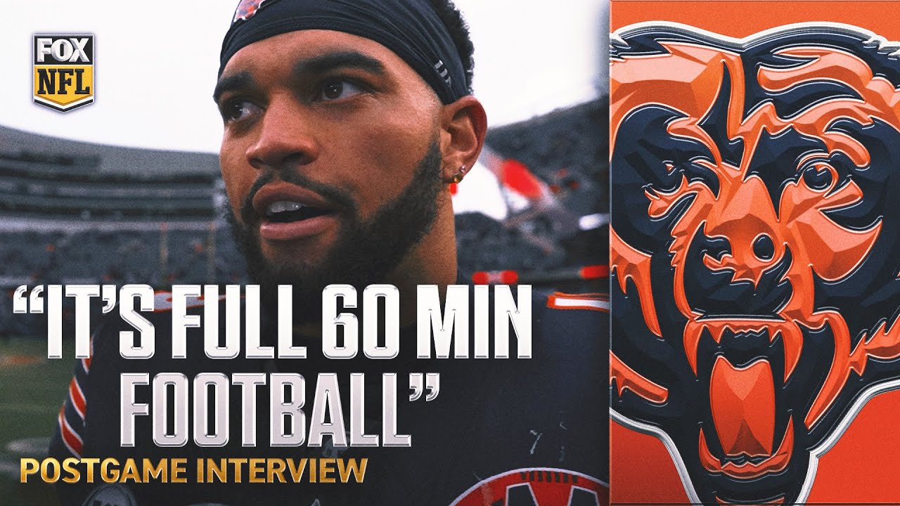 Bears' Caleb Williams on EPIC comeback win against Giants: 'We want to be a playoff team'