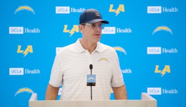 Harbaugh On Joe Alt Status & Titans Recap | LA Chargers