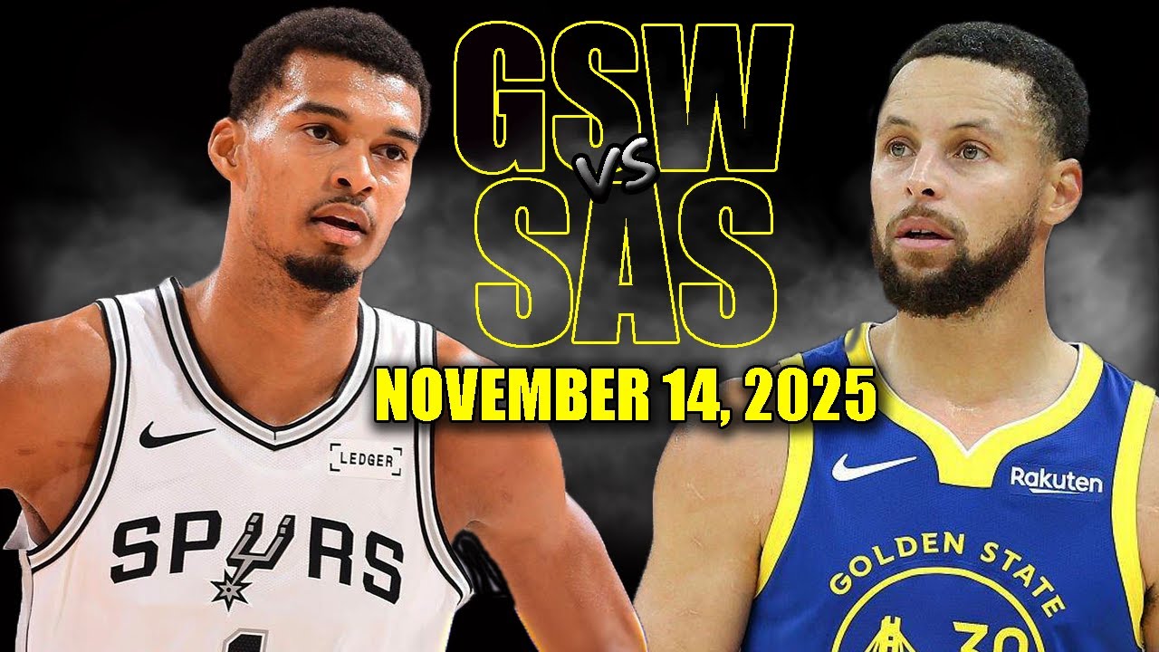 Golden State Warriors vs San Antonio Spurs Full Game Highlights - November 14, 2025 | NBA Season