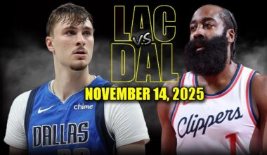 Los Angeles Clippers vs Dallas Mavericks Full Game Highlights - November 14, 2025 | NBA Season
