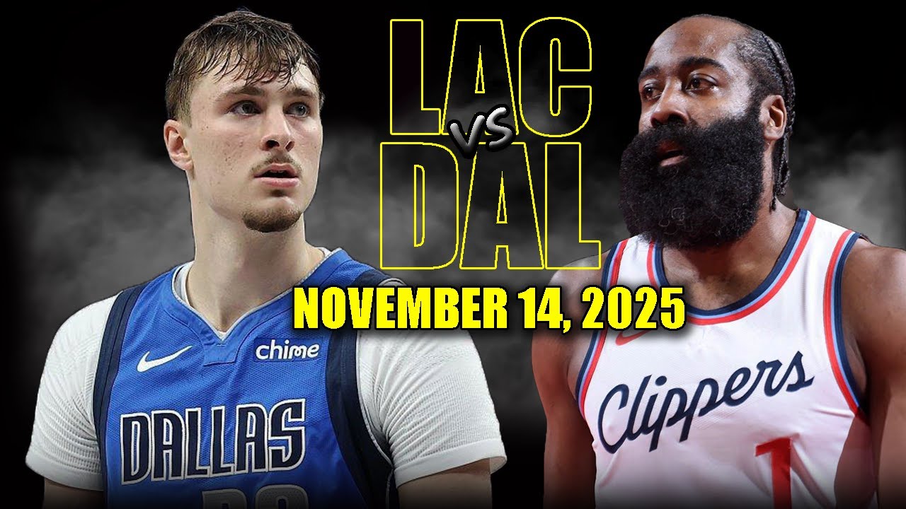 Los Angeles Clippers vs Dallas Mavericks Full Game Highlights - November 14, 2025 | NBA Season
