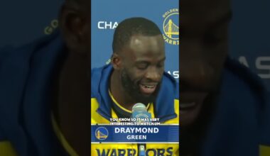 Draymond Green on the OKC Thunder