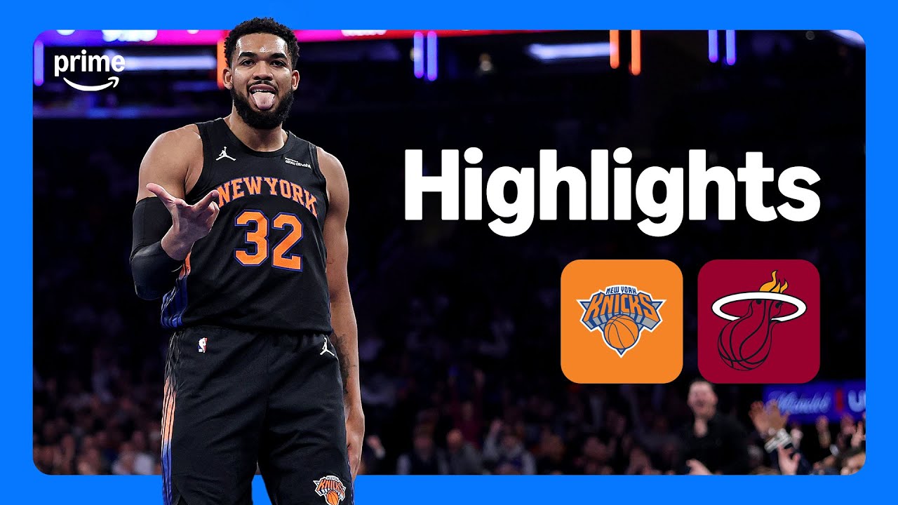 New York Knicks vs. Miami Heat | Komplettes NBA-Highlight-Video | 15. November 2025