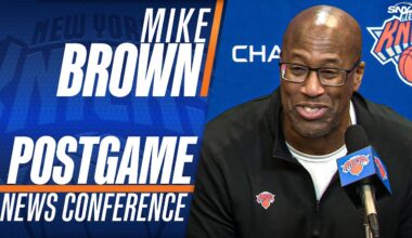 Mike Brown after Knicks high-scoring win: 'I take my hat off to every guy in that locker room'