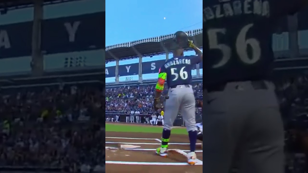 Mariners Randy Arozarena gets standing ovation vs. Rays back in Tampa Bay 9/1/25 #mlb #shorts