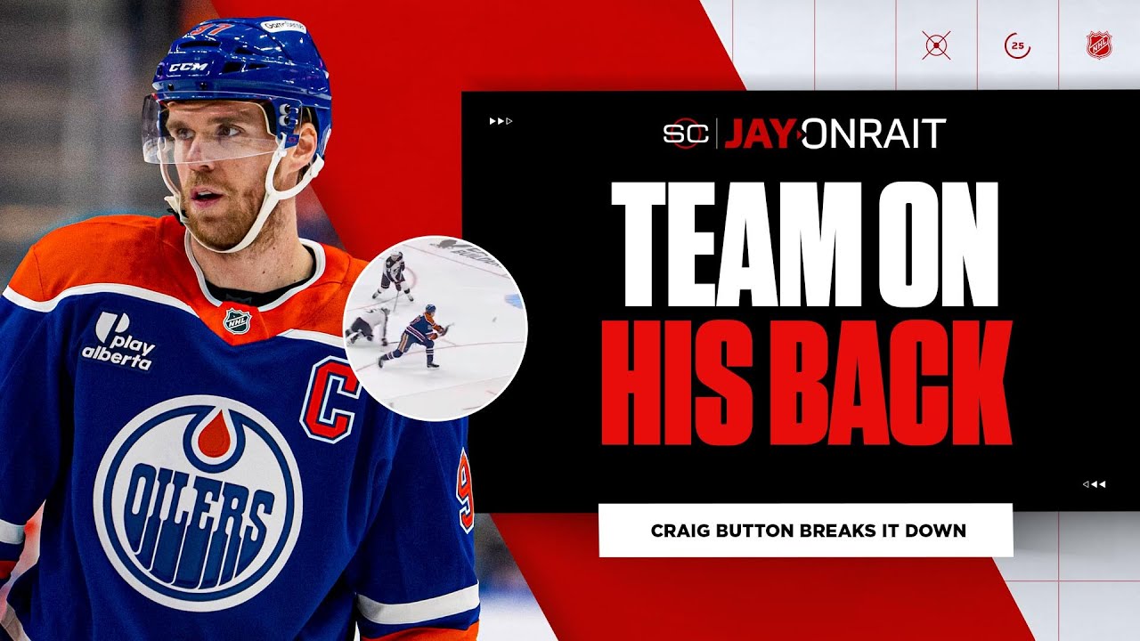 ‘The Oilers are lucky to have 97’: Button on McDavid’s performance in Oilers’ comeback win