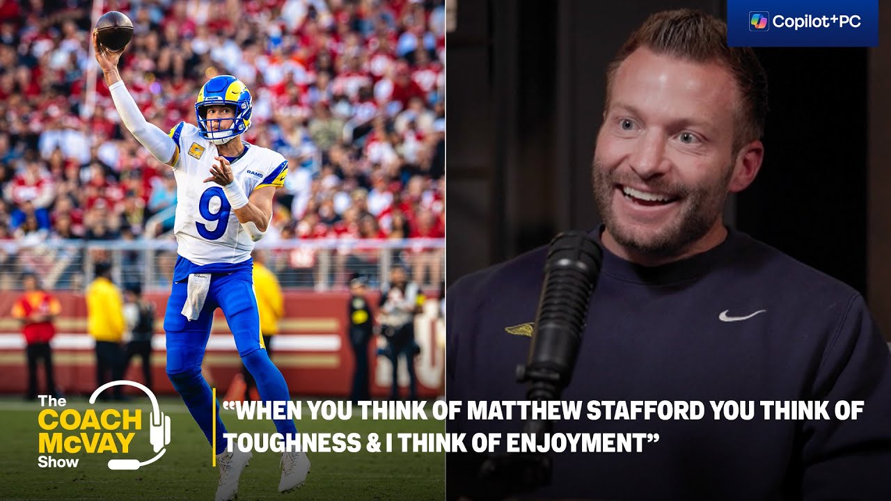 Sean McVay On Matthew Stafford's Contagious Confidence, Offensive Depth & Matchup vs. Seahawks